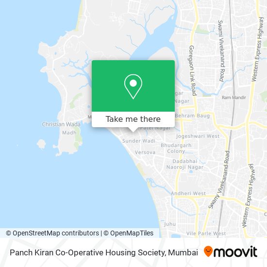 Panch Kiran Co-Operative Housing Society map