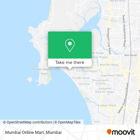 Mumbai Online Mart map