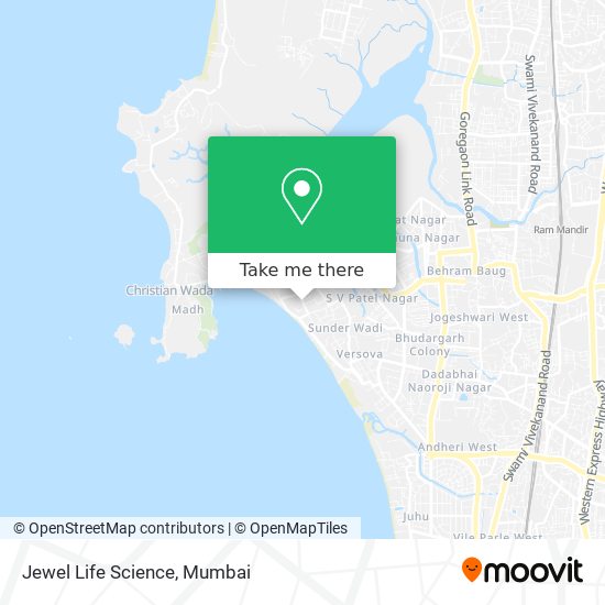 Jewel Life Science map