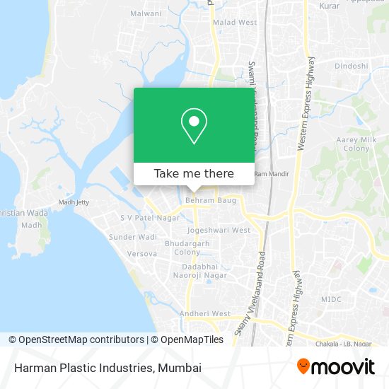 Harman Plastic Industries map