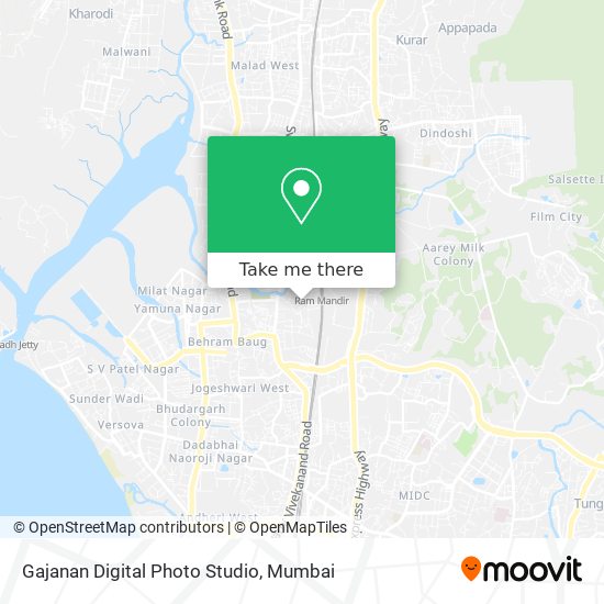 Gajanan Digital Photo Studio map