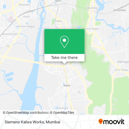 Siemens Kalwa Works map