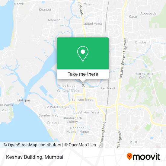 Keshav Building map