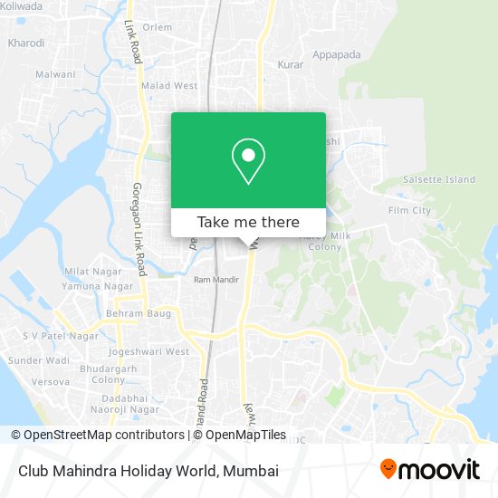 Club Mahindra Holiday World map