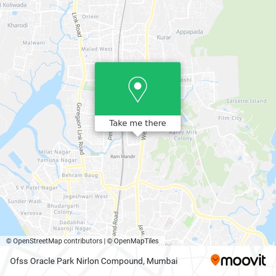 Ofss Oracle Park Nirlon Compound map