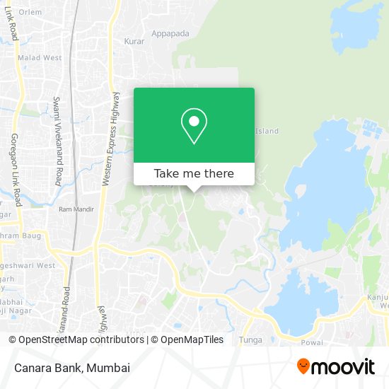 Canara Bank map