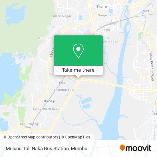Mulund Toll Naka Bus Station map