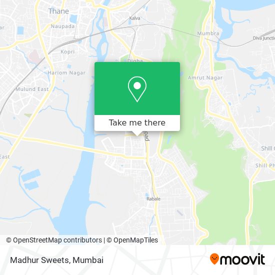 Madhur Sweets map