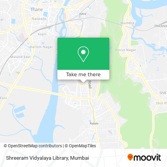 Shreeram Vidyalaya Library map