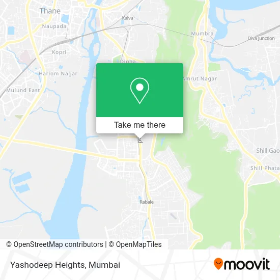 Yashodeep Heights map