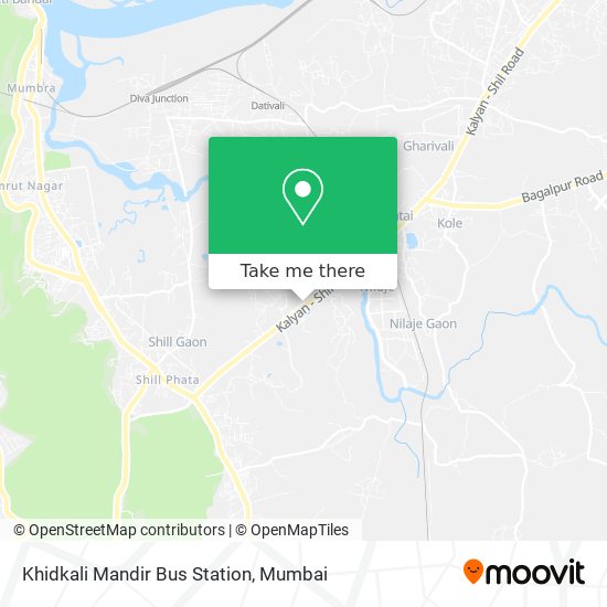 Khidkali Mandir Bus Station map