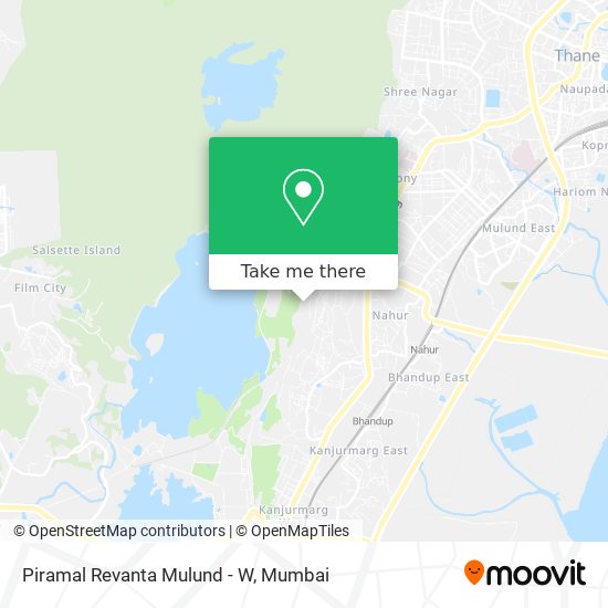 Piramal Revanta Mulund - W map