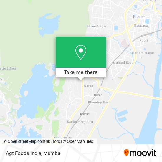 Agt Foods India map