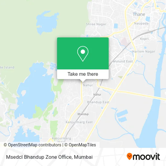 Msedcl Bhandup Zone Office map