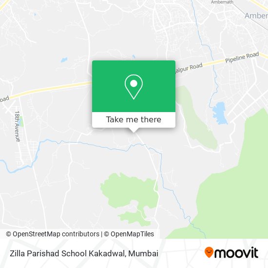 Zilla Parishad School Kakadwal map