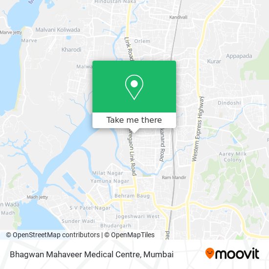 Bhagwan Mahaveer Medical Centre map