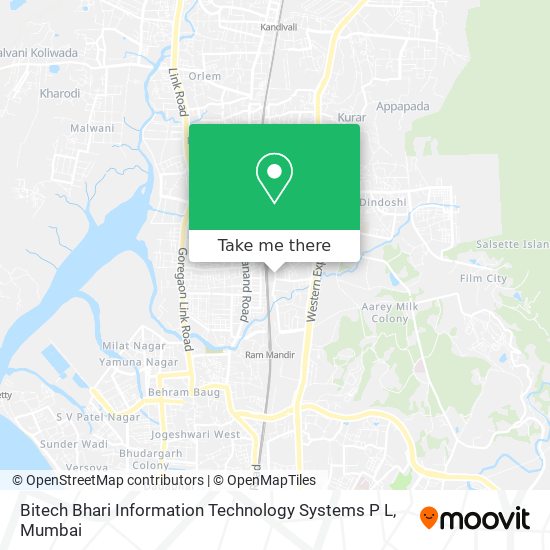 Bitech Bhari Information Technology Systems P L map