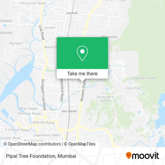 Pipal Tree Foundation map