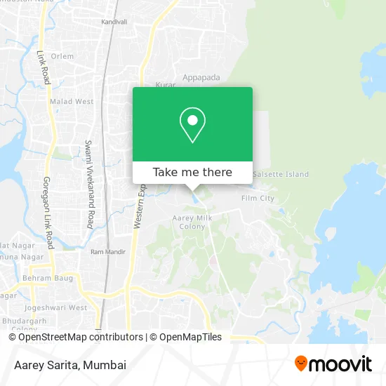 Aarey Sarita map