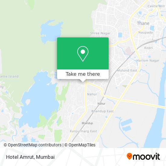 Hotel Amrut map