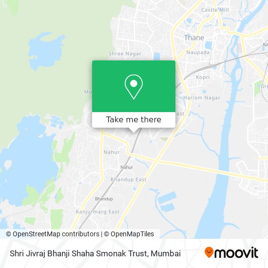 Shri Jivraj Bhanji Shaha Smonak Trust map