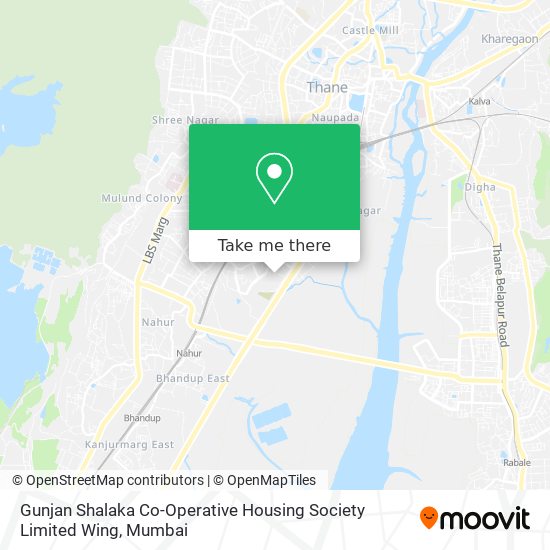Gunjan Shalaka Co-Operative Housing Society Limited Wing map
