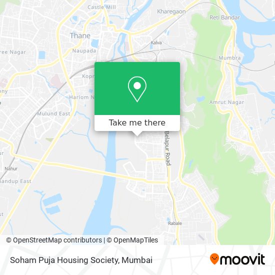 Soham Puja Housing Society map