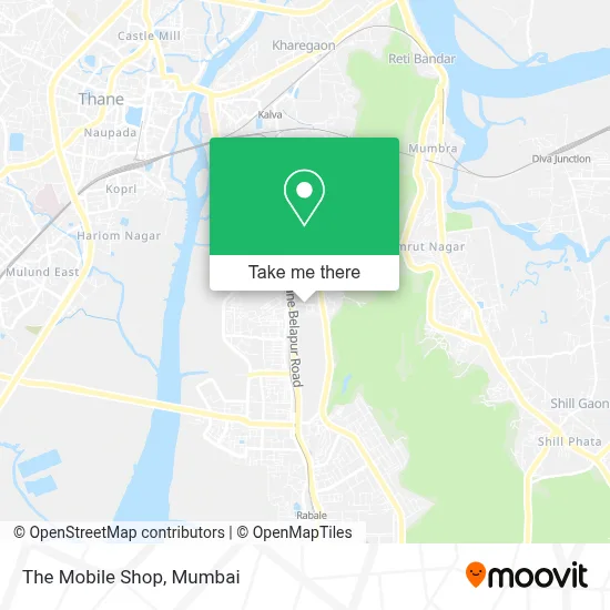 The Mobile Shop map