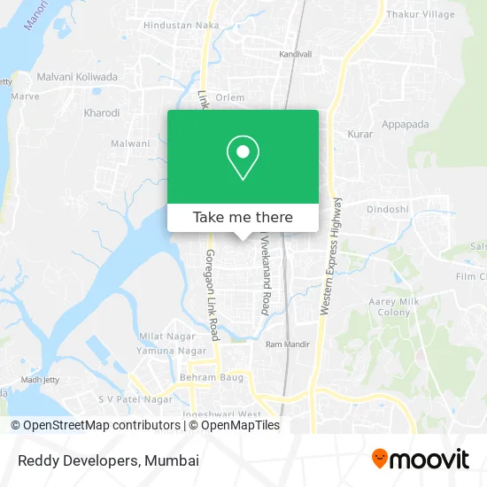 Reddy Developers map