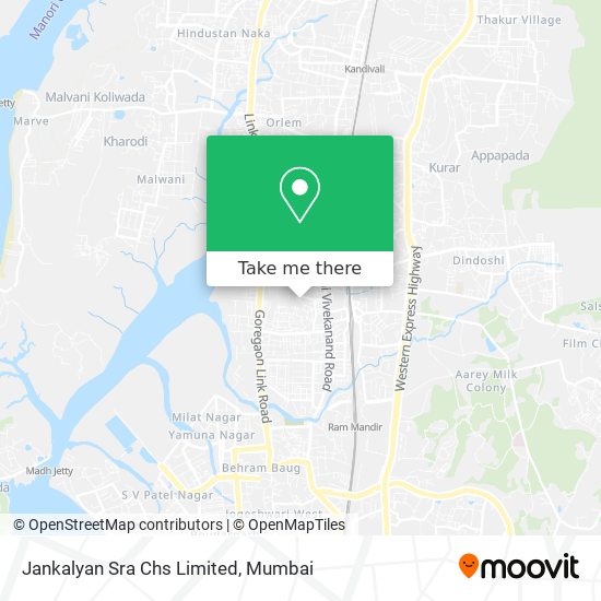 Jankalyan Sra Chs Limited map