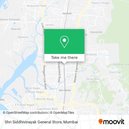 Shri Siddhivinayak General Store map