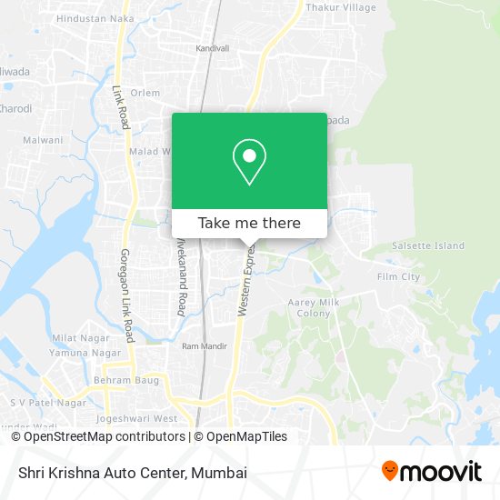 Shri Krishna Auto Center map