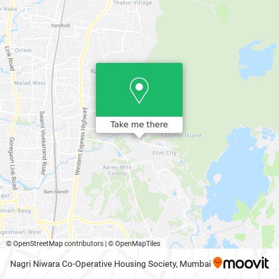 Nagri Niwara Co-Operative Housing Society map
