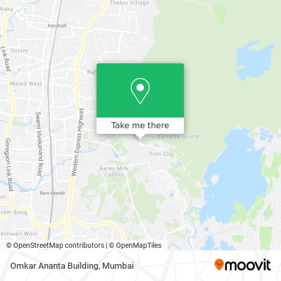 Omkar Ananta Building map