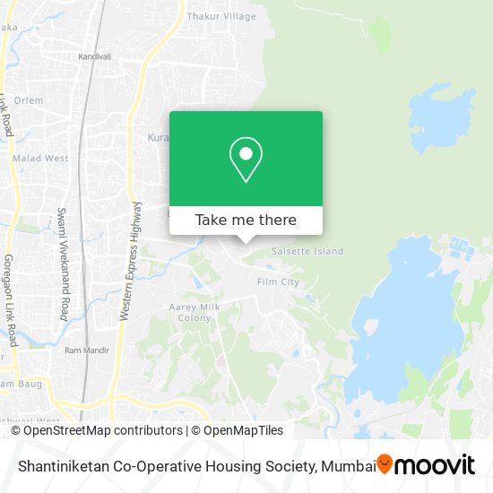 Shantiniketan Co-Operative Housing Society map