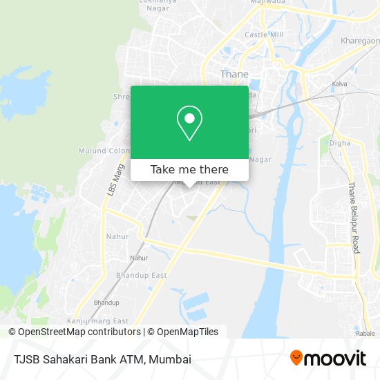 TJSB Sahakari Bank ATM map