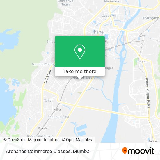 Archanas Commerce Classes map