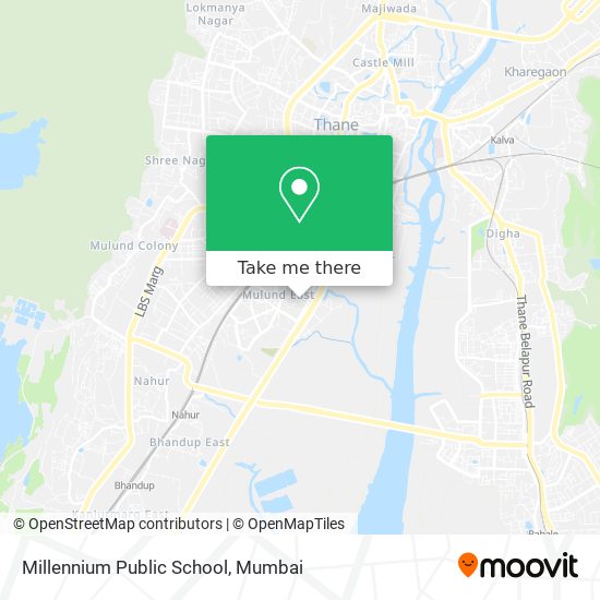 Millennium Public School map