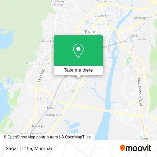 Sagar Tirtha map