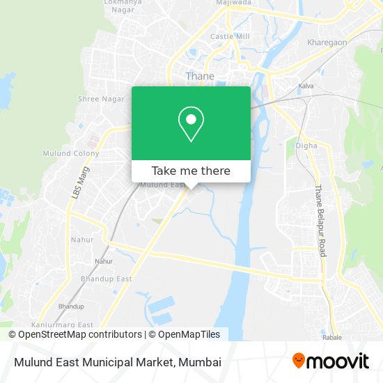 Mulund East Municipal Market map