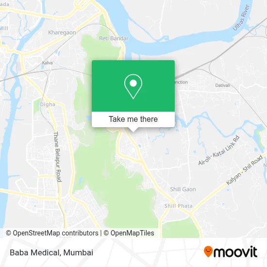 Baba Medical map