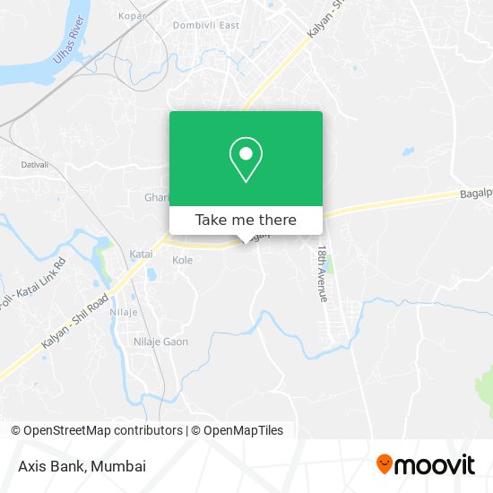 Axis Bank map