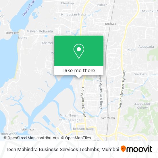 Tech Mahindra Business Services Techmbs map