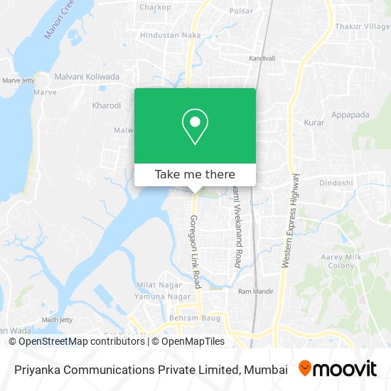 Priyanka Communications Private Limited map
