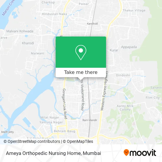 Ameya Orthopedic Nursing Home map