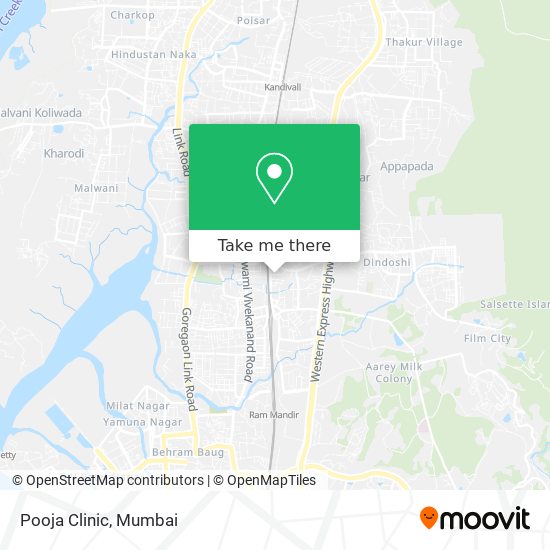 Pooja Clinic map