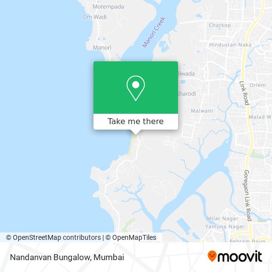 Nandanvan Bungalow map