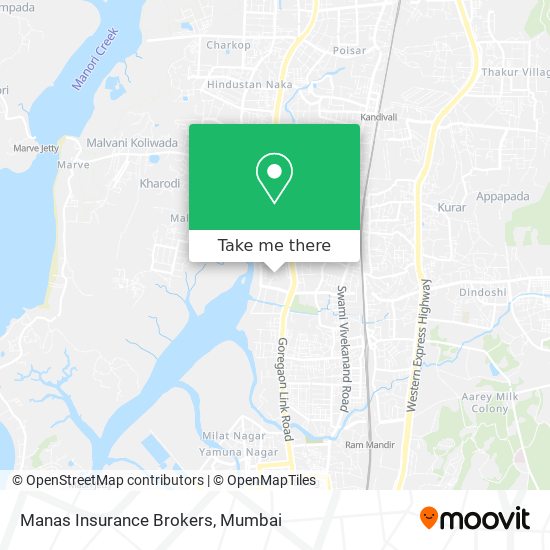 Manas Insurance Brokers map