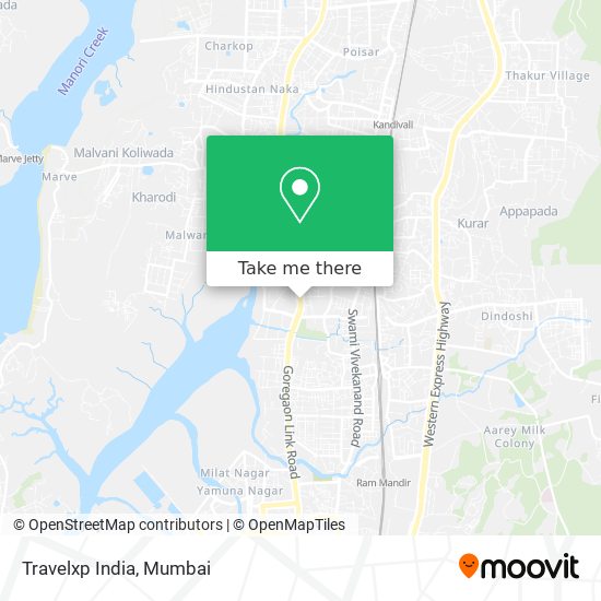 Travelxp India map