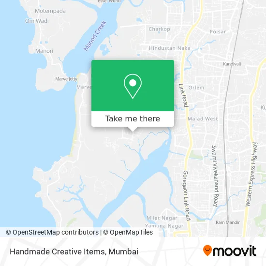 Handmade Creative Items map